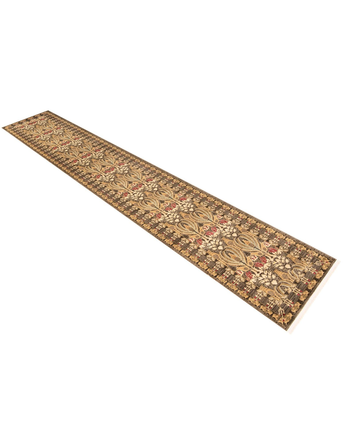 Chelsea Elegance Collection Area Rug -  Brompton (Brown) Runner Brown  lifestyle 60