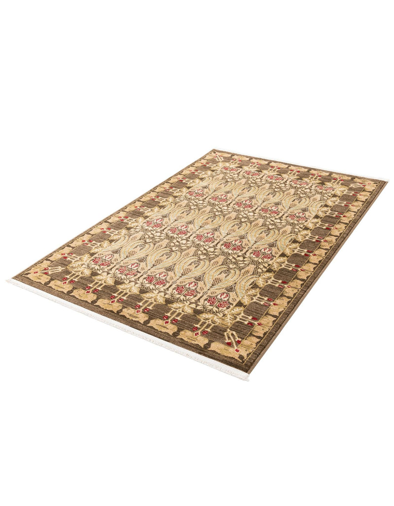Chelsea Elegance Collection Area Rug -  Brompton (Brown) Rectangle Brown  lifestyle 24