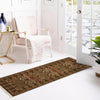 Chelsea Elegance Collection Area Rug -  Brompton (Brown) Runner Brown  lifestyle 72