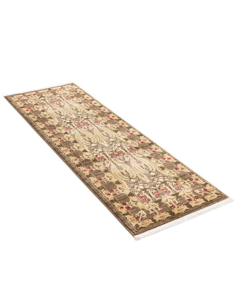 Chelsea Elegance Collection Area Rug -  Brompton (Brown) Runner Brown  lifestyle 65