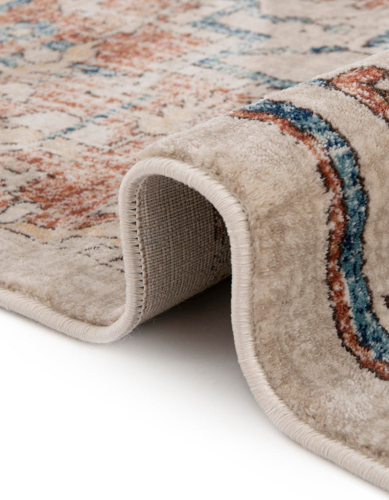 Copenhagen Dahlia Collection Area Rug -  Bispebjerg Round Beige  lifestyle 46
