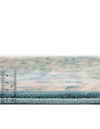Copenhagen Dahlia Collection Area Rug -  Amager Round Teal  lifestyle 41