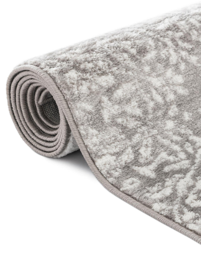 Riviera Elegance Collection Area Rug -  Monaco (Light Gray) Hearth Light Gray  lifestyle 17