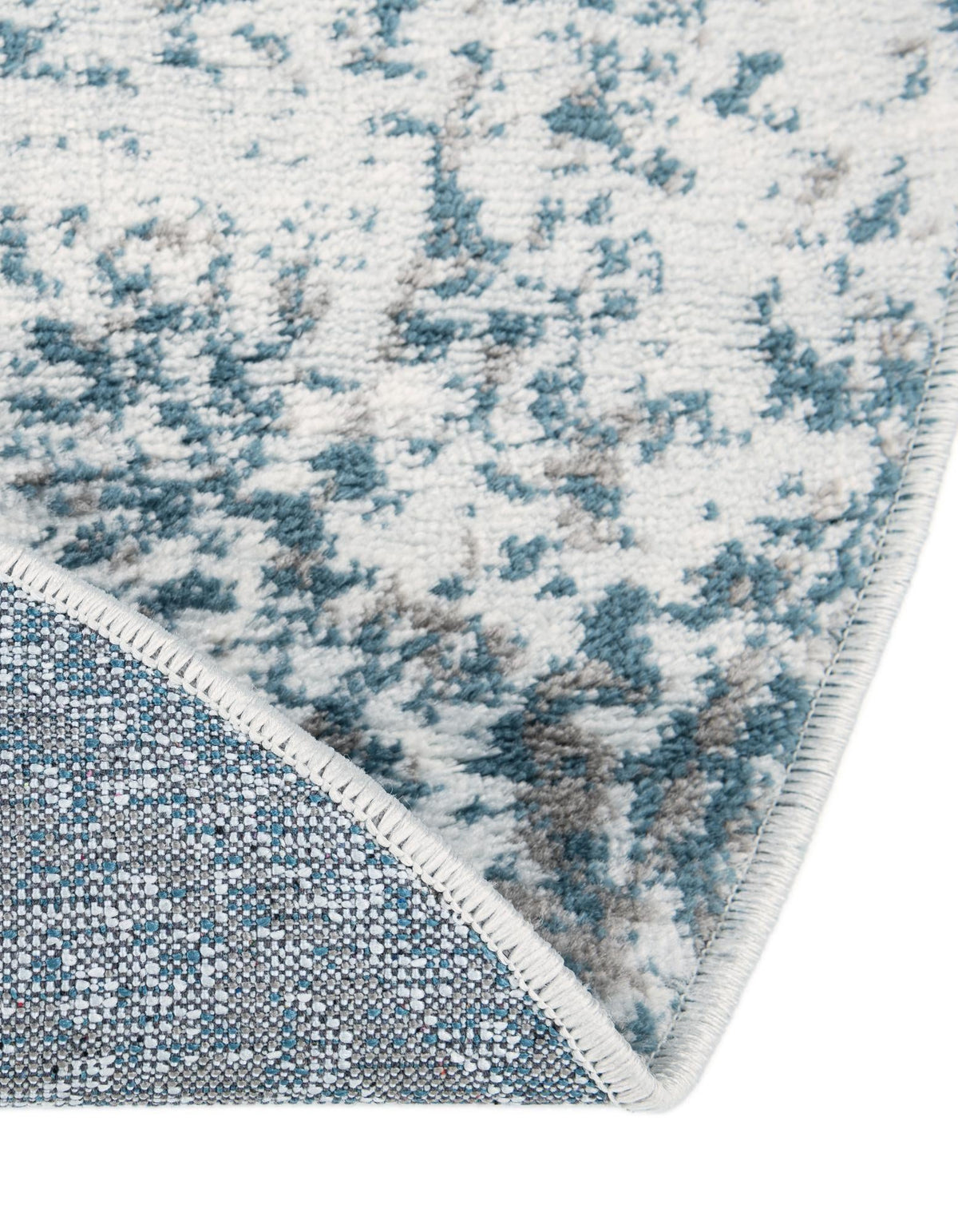 Riviera Elegance Collection Area Rug - Antibes (Light Blue) Hearth Light Blue  lifestyle 87