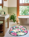 Belizean Tropics Outdoor Rugs Collection Area Rug - Caye Oval Multi  lifestyle 34