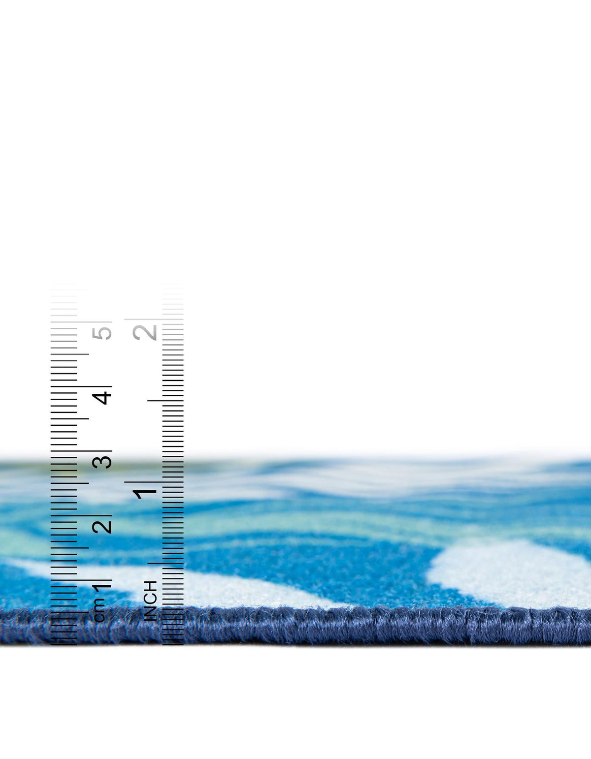 Belizean Tropics Outdoor Rugs Collection Area Rug -  Barrier Rectangle Blue  lifestyle 7