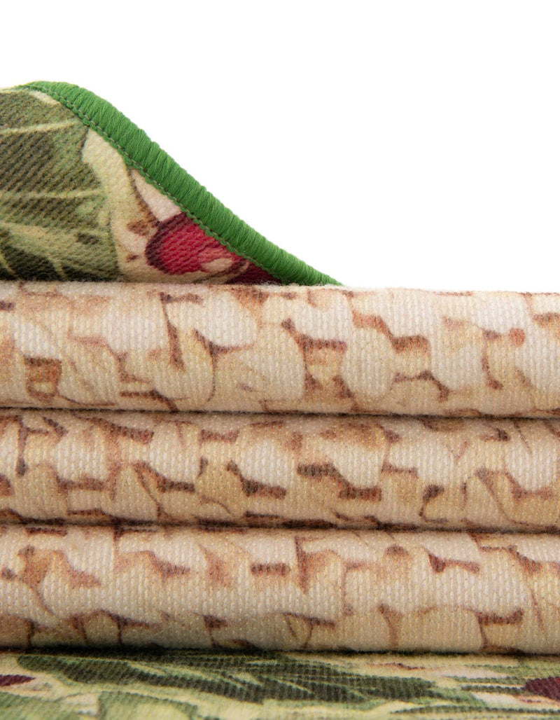 Belizean Tropics Outdoor Rugs Collection Area Rug -  Ambergris Rectangle Beige and Green  lifestyle 14