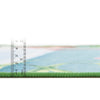 Belizean Tropics Outdoor Rugs Collection Area Rug -  Placencia Rectangle Blue and Green  lifestyle 8
