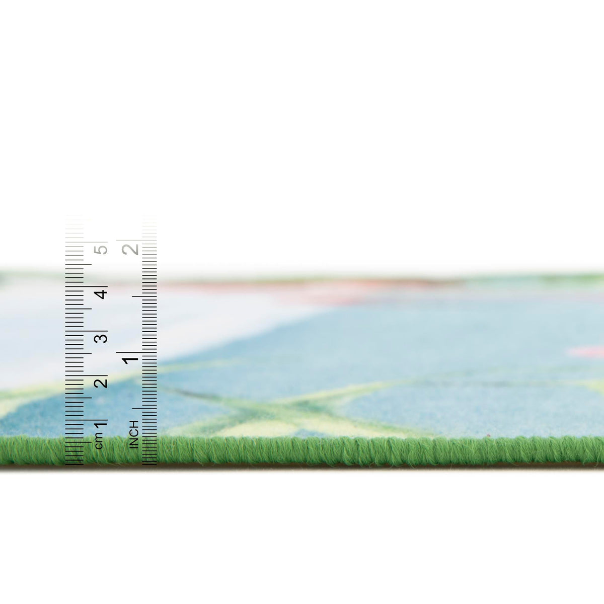 Belizean Tropics Outdoor Rugs Collection Area Rug -  Placencia Rectangle Blue and Green  lifestyle 8