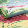 Belizean Tropics Outdoor Rugs Collection Area Rug -  Placencia Rectangle Blue and Green  lifestyle 9
