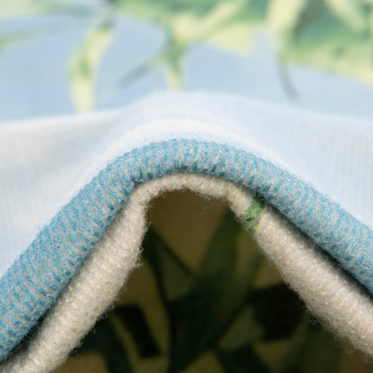 Belizean Tropics Outdoor Rugs Collection Area Rug -  Placencia Rectangle Blue and Green  lifestyle 11