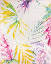Belizean Tropics Outdoor Rugs Collection Area Rug -  Hopkins Rectangle Ivory Main
