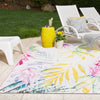 Belizean Tropics Outdoor Rugs Collection Area Rug -  Hopkins Rectangle Ivory  lifestyle 16