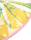Belizean Tropics Outdoor Rugs Collection Area Rug -  Hopkins Round Ivory  lifestyle 46