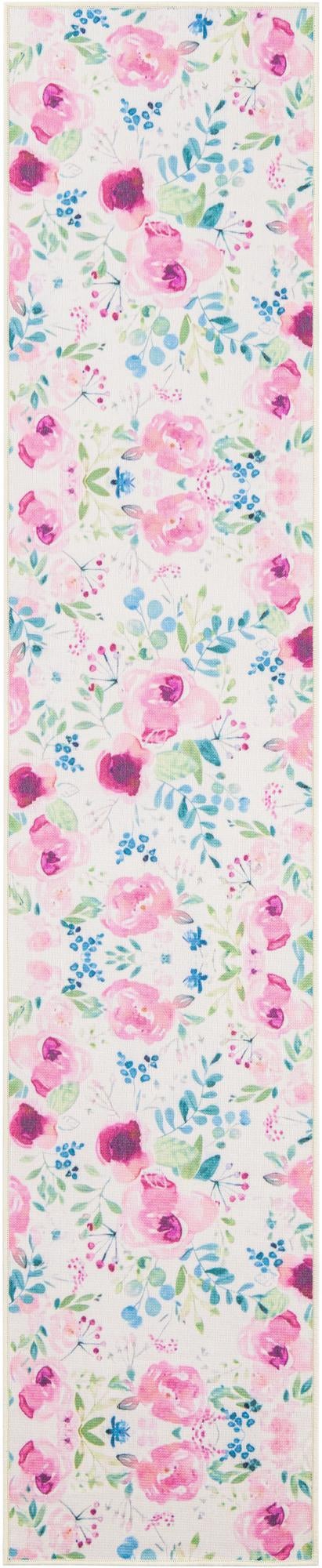 Belizean Tropics Outdoor Rugs Collection Area Rug -  Dangriga Runner Ivory  lifestyle 18