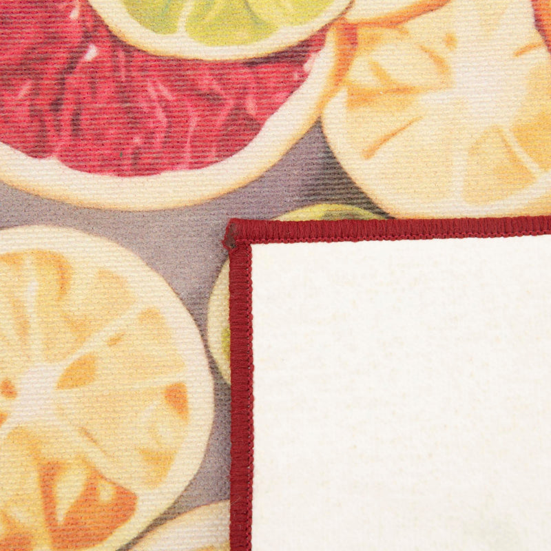 Belizean Tropics Outdoor Rugs Collection Area Rug -  Savanna Rectangle Rust Red and Yellow  lifestyle 9