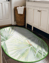 Belizean Tropics Outdoor Rugs Collection Area Rug -  Belmopan Oval Green  lifestyle 6
