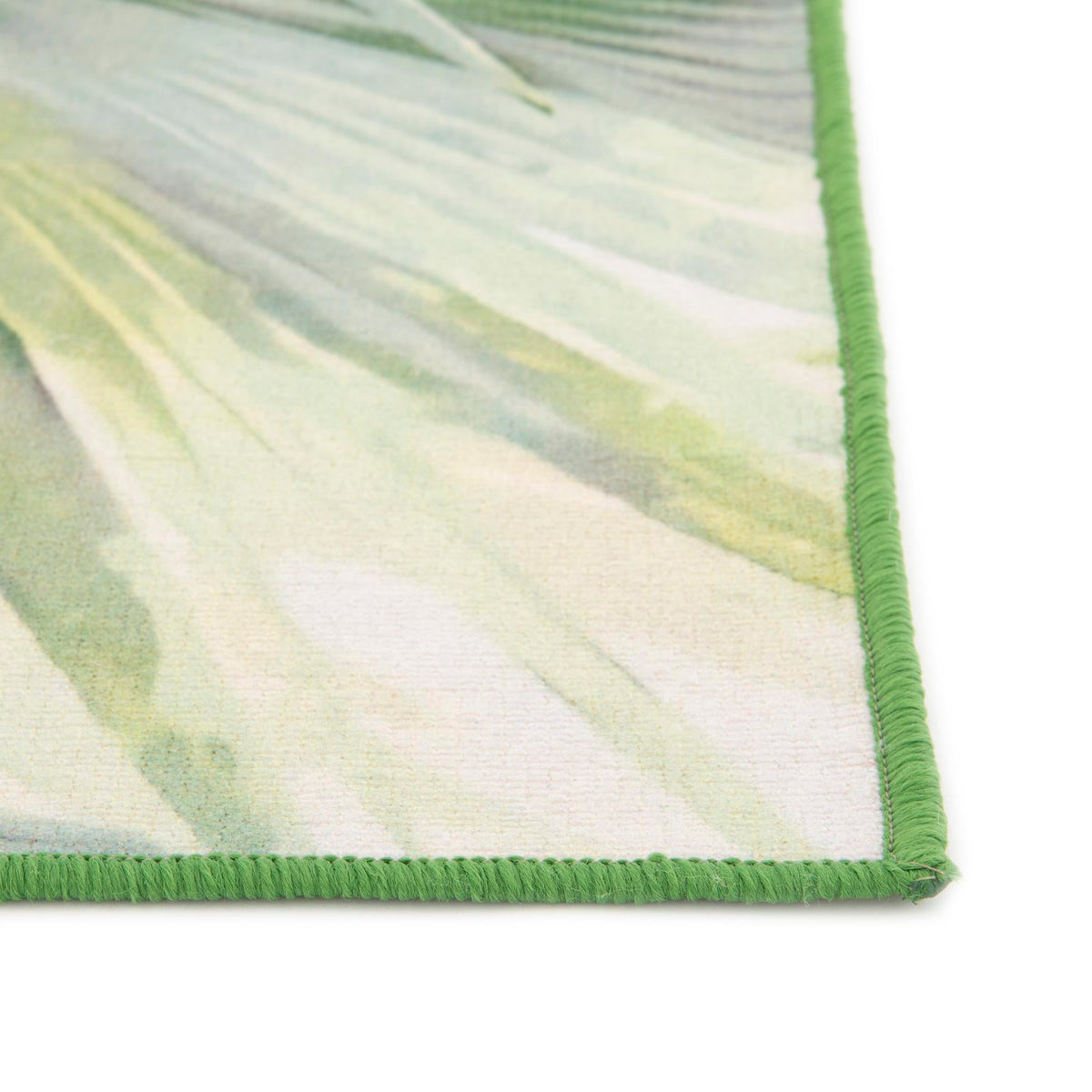 Belizean Tropics Outdoor Rugs Collection Area Rug -  Mayan Rectangle Green  lifestyle 8