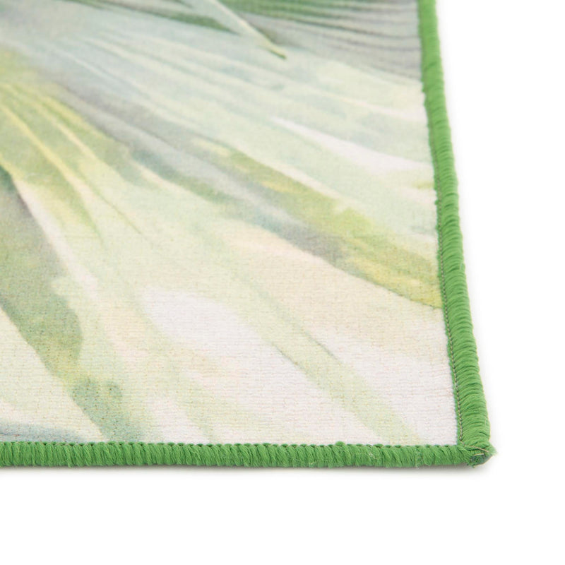 Belizean Tropics Outdoor Rugs Collection Area Rug -  Mayan Rectangle Green  lifestyle 8