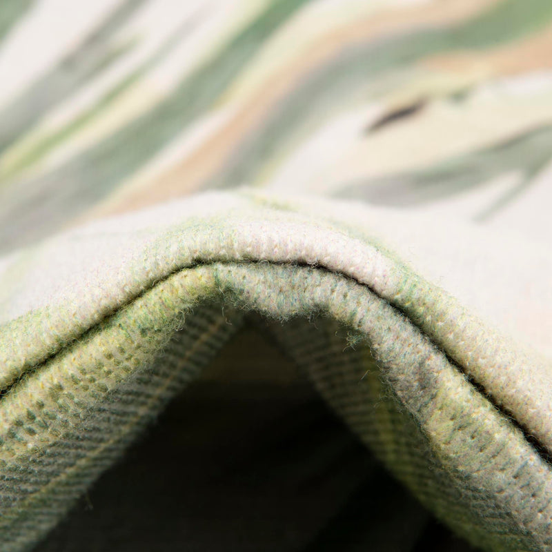 Belizean Tropics Outdoor Rugs Collection Area Rug -  Mayan Rectangle Green  lifestyle 9