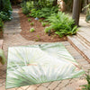Belizean Tropics Outdoor Rugs Collection Area Rug -  Mayan Square Green  lifestyle 61