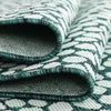Urban Oasis Rugs Collection Area Rug -  Terrace (White and Teal) Rectangle White and Teal  lifestyle 12