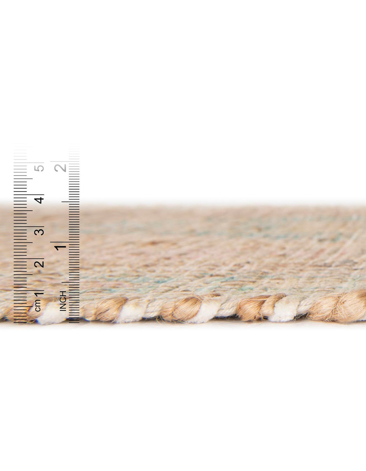 Desert Weave Jute Collection Area Rug -  Mojave Rectangle Khaki and Ivory  lifestyle 12