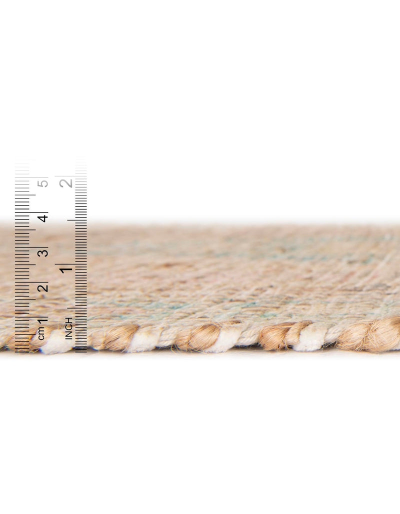 Desert Weave Jute Collection Area Rug -  Mojave Rectangle Khaki and Ivory  lifestyle 12
