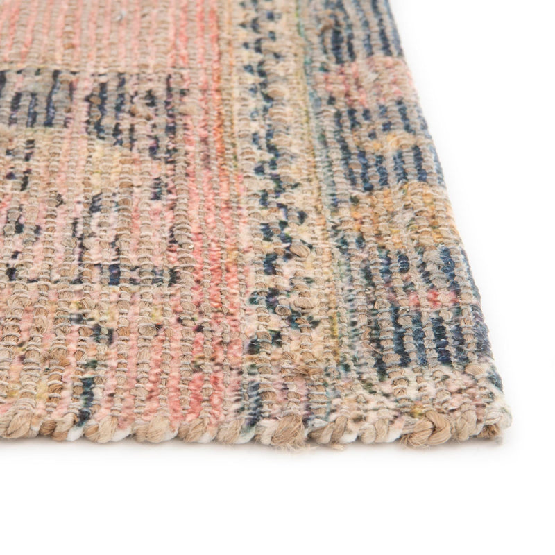 Desert Weave Jute Collection Area Rug -  Sonoran Rectangle Antique Red  lifestyle 14