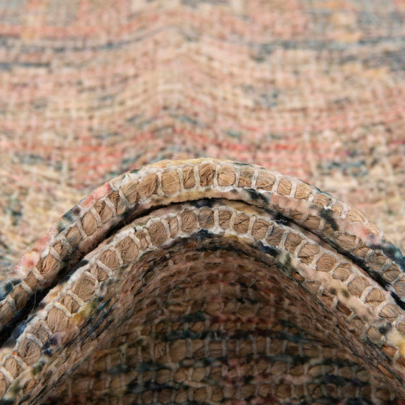 Desert Weave Jute Collection Area Rug -  Sonoran Rectangle Antique Red  lifestyle 15