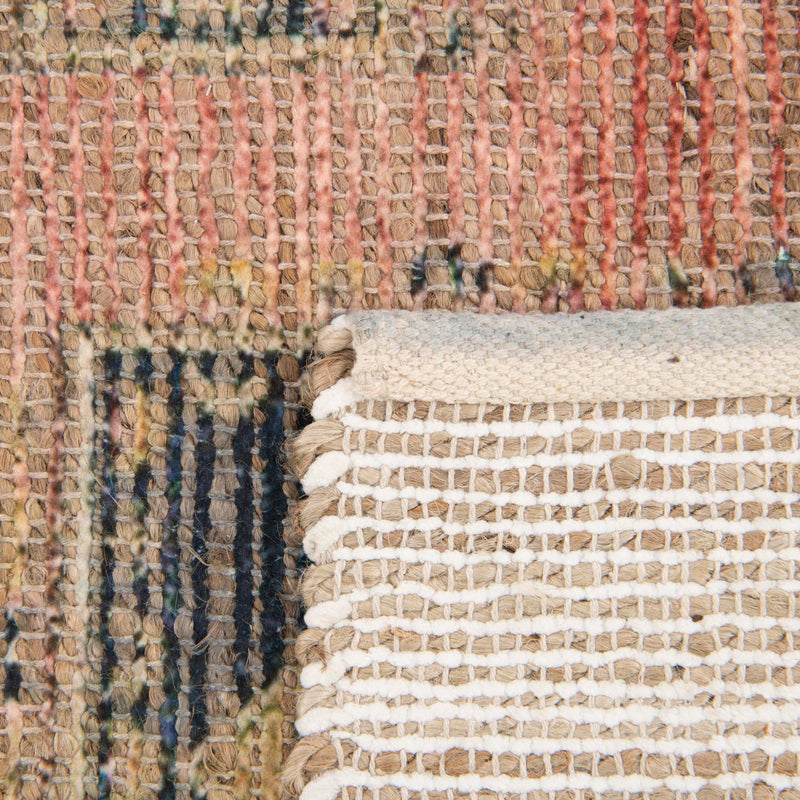 Desert Weave Jute Collection Area Rug -  Sonoran Rectangle Antique Red  lifestyle 16