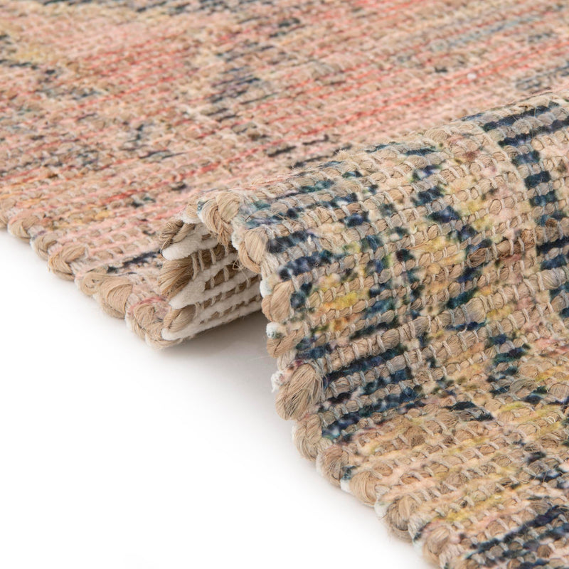 Desert Weave Jute Collection Area Rug -  Sonoran Rectangle Antique Red  lifestyle 17