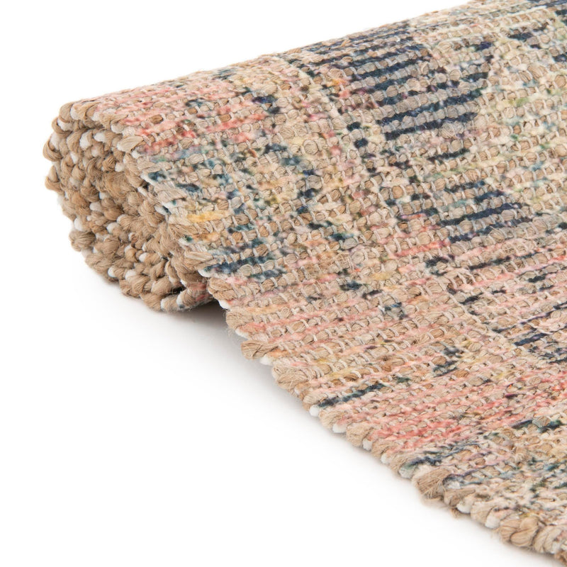 Desert Weave Jute Collection Area Rug -  Sonoran Rectangle Antique Red  lifestyle 19