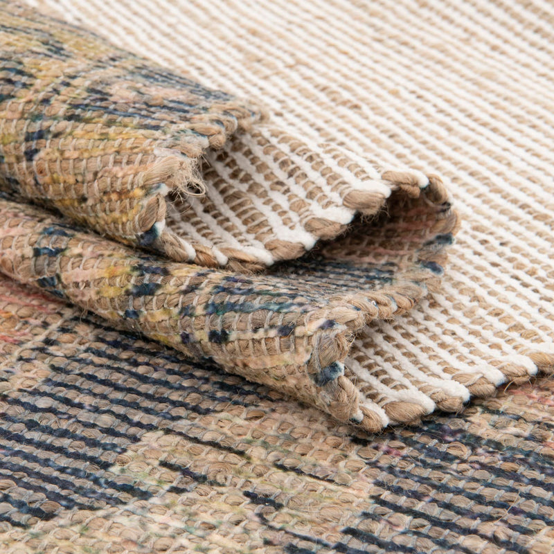 Desert Weave Jute Collection Area Rug -  Sonoran Rectangle Antique Red  lifestyle 20