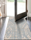 Desert Weave Jute Collection Area Rug -  Kalahari Runner Antique Blue  lifestyle 28