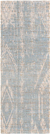 Desert Weave Jute Collection Area Rug -  Kalahari Runner Antique Blue  lifestyle 24