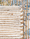 Desert Weave Jute Collection Area Rug -  Gobi Rectangle Blue and Peach  lifestyle 16