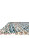 Desert Weave Jute Collection Area Rug -  Gobi Rectangle Ivory and Blue  lifestyle 27