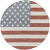 Urban Oasis Rugs Collection Area Rug -  Boardwalk Round Multi  lifestyle 78