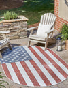 Urban Oasis Rugs Collection Area Rug -  Boardwalk Oval Multi  lifestyle 34