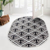Urban Oasis Collection Area Rug -  Astoria Oval Gray  lifestyle 45