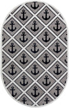 Urban Oasis Collection Area Rug -  Astoria Oval Gray  lifestyle 4