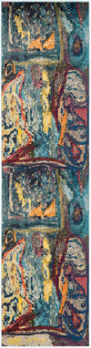 Autumnal Tapestry Collection Area Rug - Harvestville Runner Multi  lifestyle 15