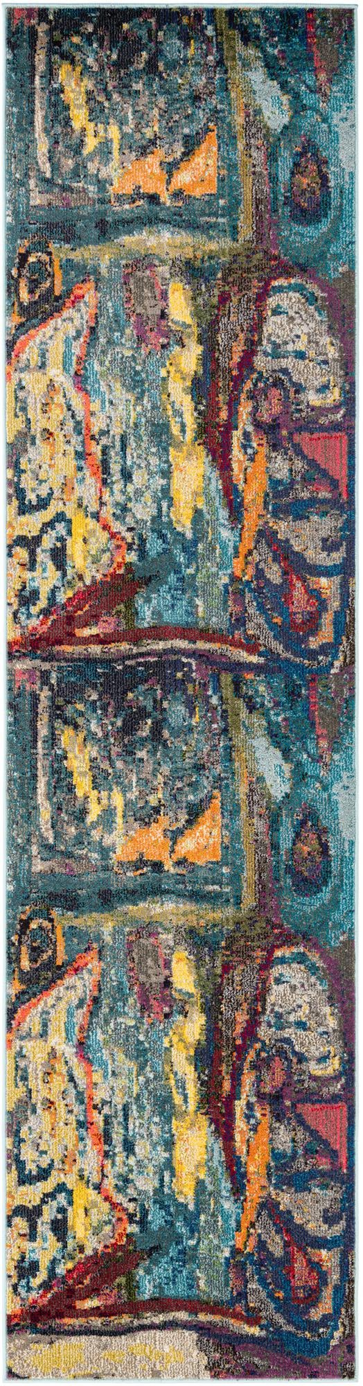 Autumnal Tapestry Collection Area Rug - Harvestville Runner Multi  lifestyle 15