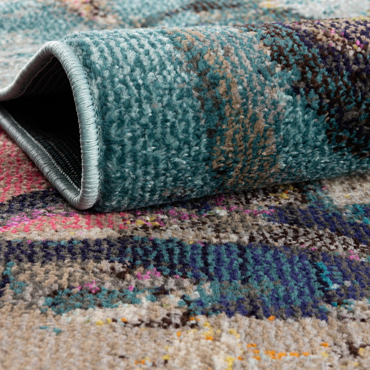 Autumnal Tapestry Collection Area Rug - Harvestville Oval Multi  lifestyle 34