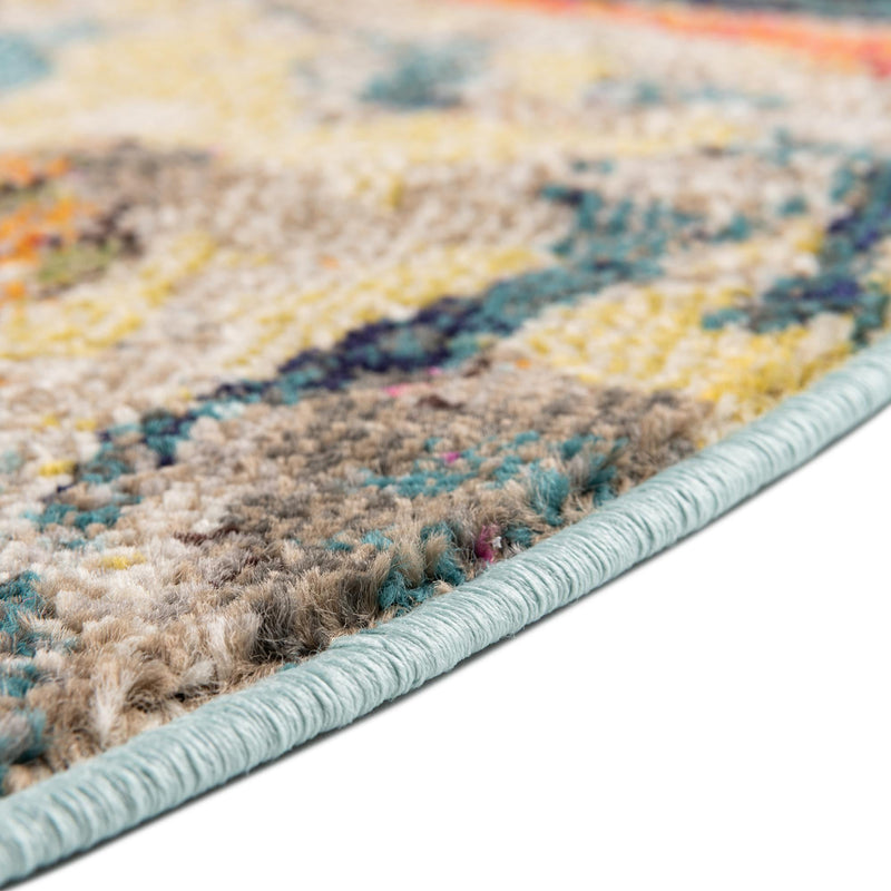 Autumnal Tapestry Collection Area Rug - Harvestville Oval Multi  lifestyle 38