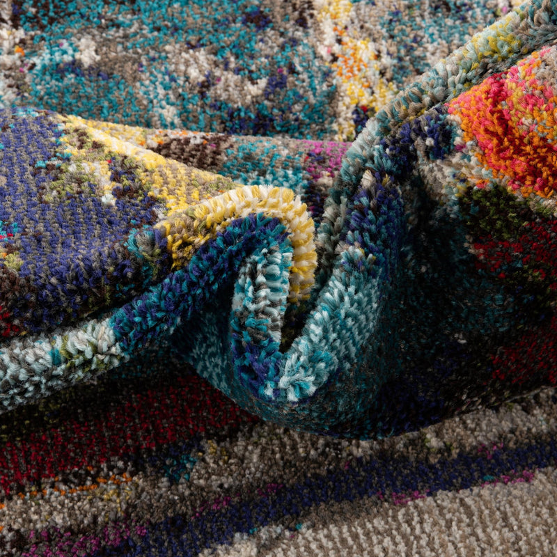 Autumnal Tapestry Collection Area Rug - Harvestville Oval Multi  lifestyle 42