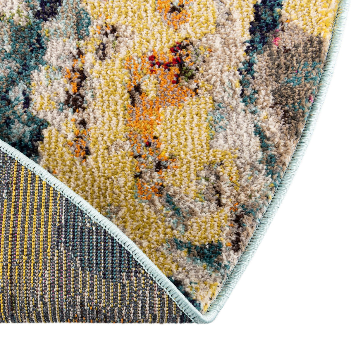 Autumnal Tapestry Collection Area Rug - Harvestville Oval Multi  lifestyle 46