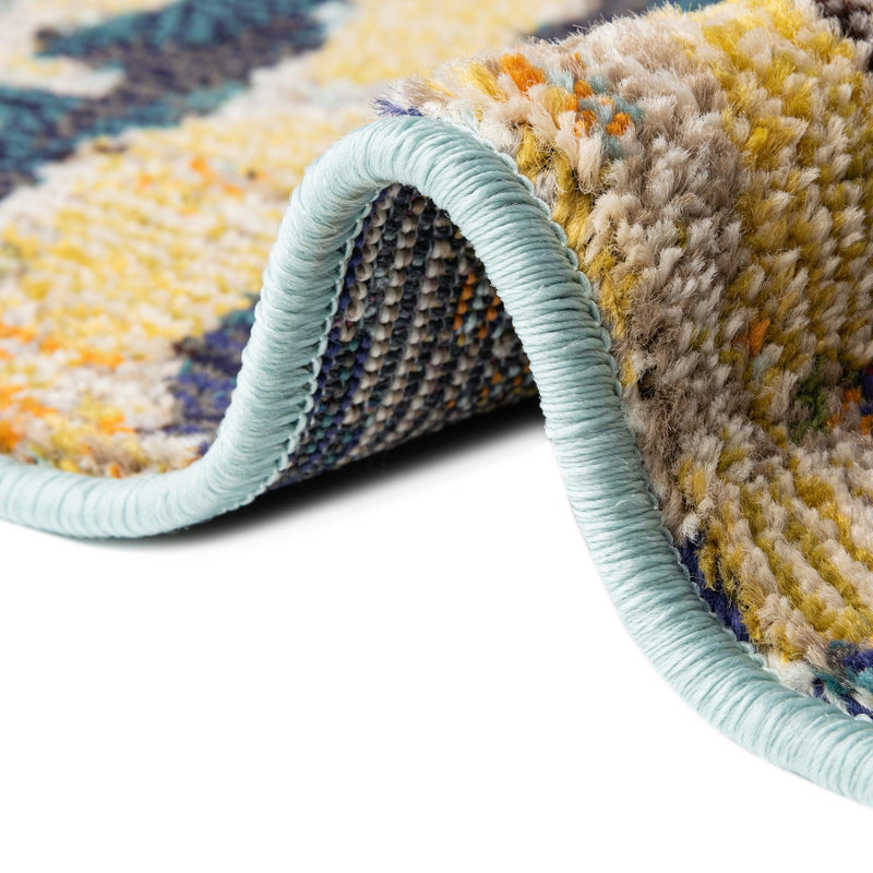 Autumnal Tapestry Collection Area Rug - Harvestville Oval Multi  lifestyle 50