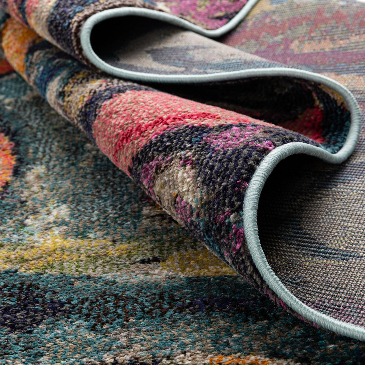 Autumnal Tapestry Collection Area Rug - Harvestville Oval Multi  lifestyle 62